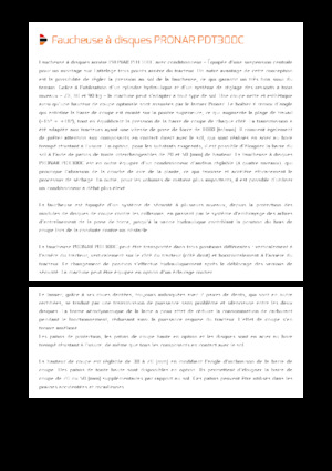 Stražnje montirane kosilice - disk s kondicionerom Pronar PDT 300 C