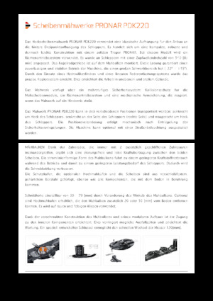 Stražnje montirane kosilice - disk bez kondicionira Pronar PDK 220