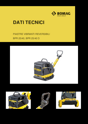 Reverzibilni kompaktori s vibracionim pločama Bomag BPR 25/40