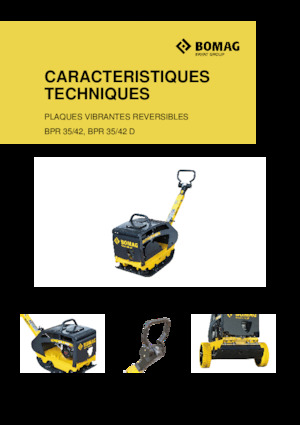 Reverzibilni kompaktori s vibracionim pločama Bomag BPR 35/42
