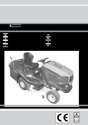 Samohodne kosilice za travnjake i vrtni traktori Efco EF 106/16 K H