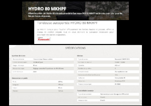 Samohodne kosilice za travnjake i vrtni traktori Etesia HYDRO 80 MKHPF