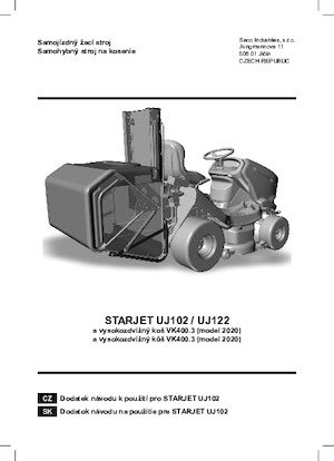 Samohodne kosilice za travnjake i vrtni traktori SECO Starjet P6 4x4 Pro
