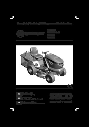 Samohodne kosilice za travnjake i vrtni traktori SECO Starjet P6 Pro