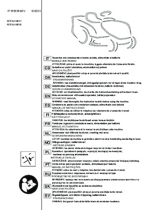 Samohodne kosilice za travnjake i vrtni traktori Stiga Swift 372e