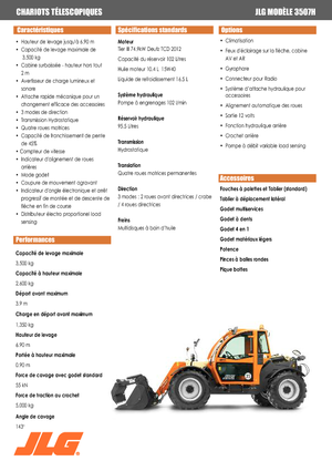 Teleskopski utovarivači JLG 3507 H