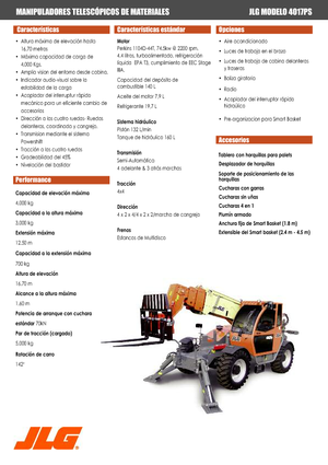 Teleskopski utovarivači JLG 4017 PS