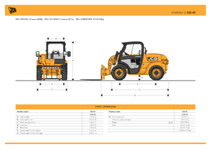 Teleskopski utovarivači JCB 520-40