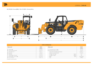 Teleskopski utovarivači JCB 540-140