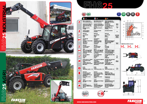 Teleskopski utovarivači Faresin Handlers 6.25