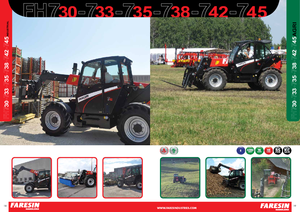 Teleskopski utovarivači Faresin Handlers 7.38