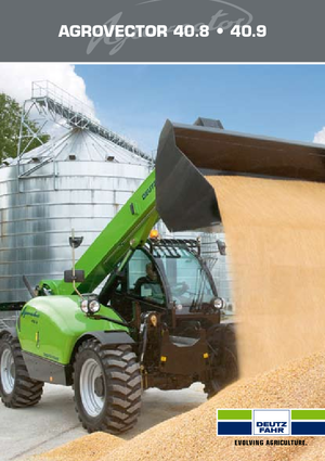 Teleskopski utovarivači DEUTZ-FAHR Agrovector 40.8