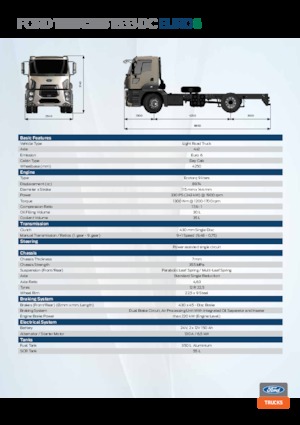 Krute šasije Ford 1833 DC