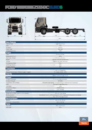 Krute šasije Ford 2533 DC