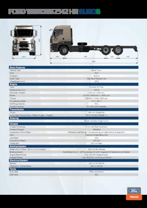 Krute šasije Ford 2542 HR