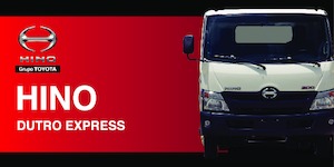 Krute šasije Hino 300 DUTRO EXPRESS 4x2