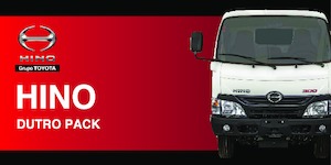 Krute šasije Hino 300 DUTRO PACK 4x2
