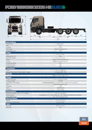 Krute šasije Ford 3233S HR