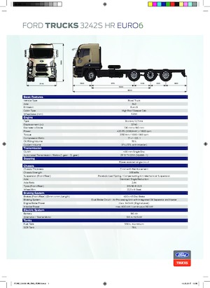 Krute šasije Ford 3242S HR