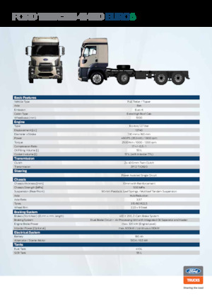 Krute šasije Ford 4148D