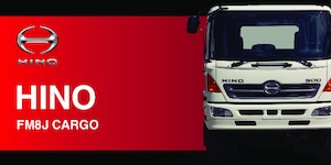 Krute šasije Hino 500 FM8J CARGO 6x4