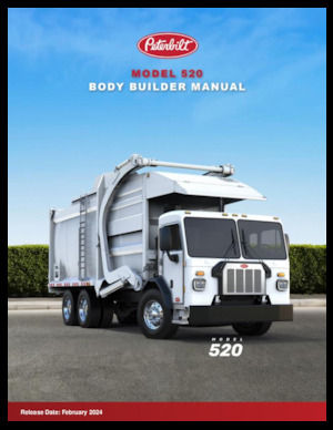 Krute šasije Peterbilt 520 Cummins L9N