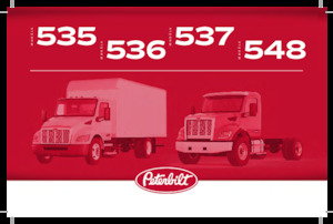 Krute šasije Peterbilt 537 PX-7