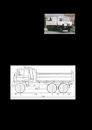 Krute šasije Tatra 815 S3 26 208 6x6.2