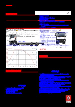 Krute šasije Renault C 380 8X4*4 R TRIDEM