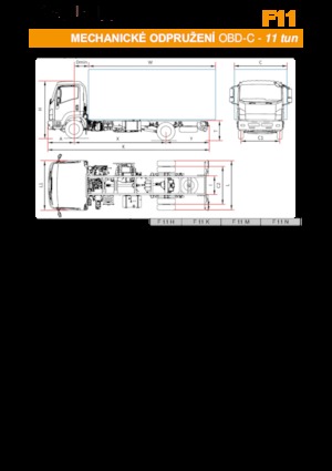 Krute šasije Isuzu F11 H