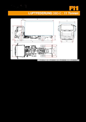 Krute šasije Isuzu F11 H