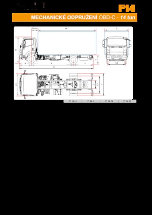 Krute šasije Isuzu F14 L