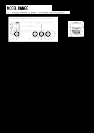 Krute šasije Volvo Trucks FM11.330 8x2 Rigid - Pusher