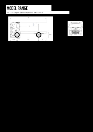 Krute šasije Volvo Trucks FM13.420 4x2 Rigid