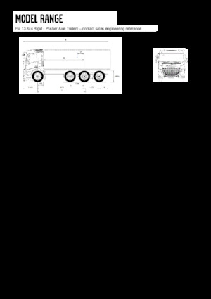 Krute šasije Volvo Trucks FM13.420 8x4 Rigid - Pusher Axle Tridem