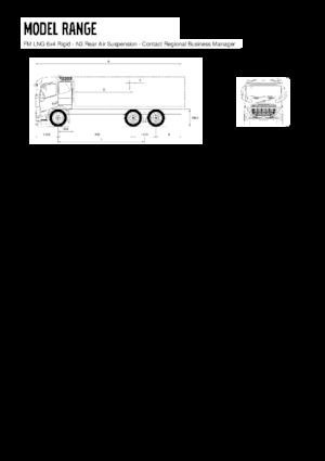 Krute šasije Volvo Trucks FM420 LNG 6x4 Rigid