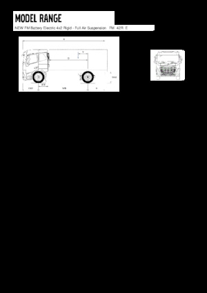 Krute šasije Volvo Trucks FM670 Battery Electric 4x2 Rigid