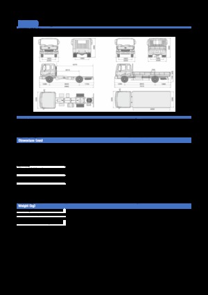 Krute šasije Hyundai Commercial Vehicles HD120 4x2 D6GA