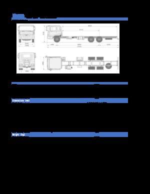 Krute šasije Hyundai Commercial Vehicles HD250 6x4 D6AC