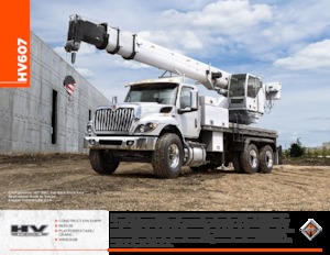 Krute šasije International HV607 107 Crew Cab Cummins L9