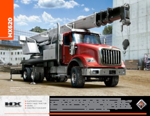 Krute šasije International HX620 119 Day Cab Cummins ISX15