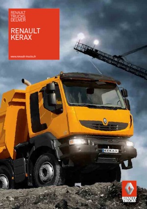 Krute šasije Renault KERAX 380.35 6x6 PMR HEAVY E3