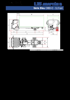 Krute šasije Isuzu L35 F S