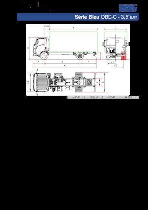 Krute šasije Isuzu N35 H