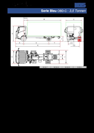 Krute šasije Isuzu N35 H