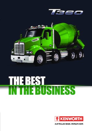 Krute šasije Kenworth T360 Day Cab ISLE5 8x4