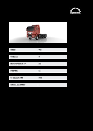 Krute šasije MAN TGS 33.500 6x6