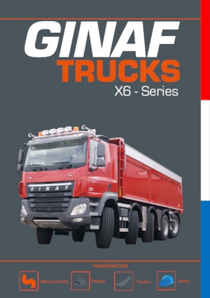 Krute šasije Ginaf X6 4344 TS