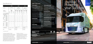 Krute šasije DAF XF 310 FAN Electric