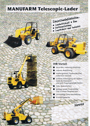 Teleskopski utovarivači Manufarm CT 1860